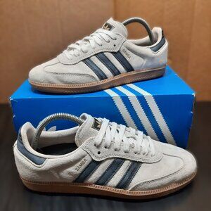 Adidas Samba Men's Size 8 ADV Alumina Off White Core Black Gum JR7108 (#2873)